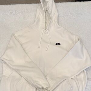 Nike Classic White Pullover Hoodie